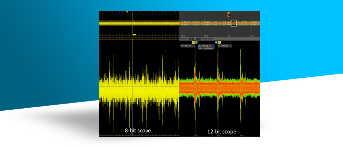 technology that limits noise and increases “useful” resolution in our 4, 5 and 6 Series oscilloscopes