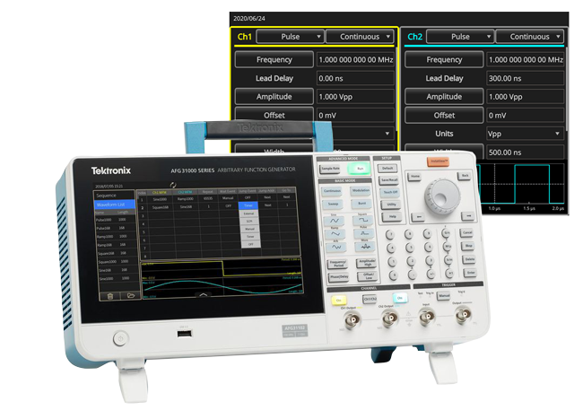 Tektronix AFG31000 Series Arbitrary Function Generator